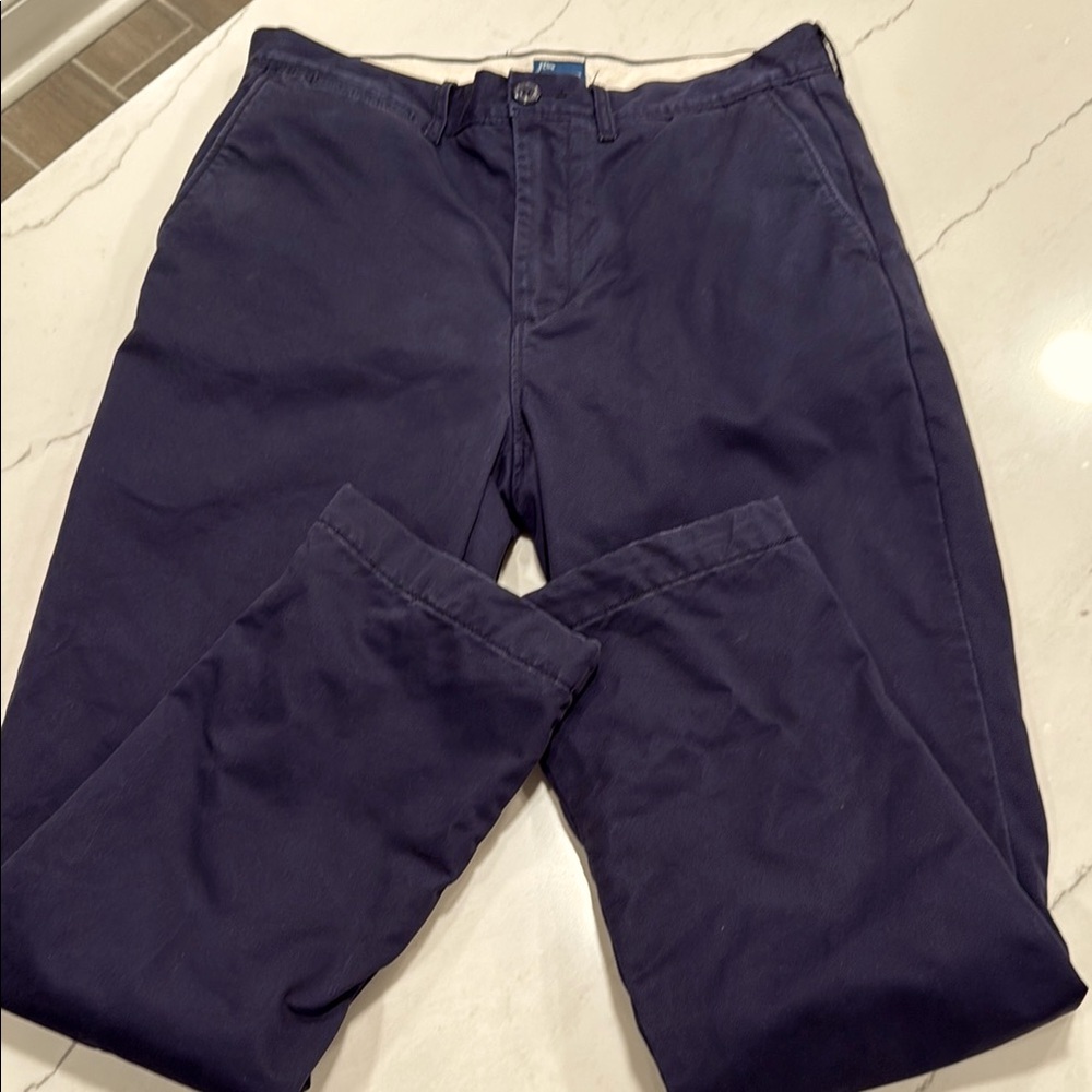 J Crew Men’s Cabin Pants navy size 30 x 30